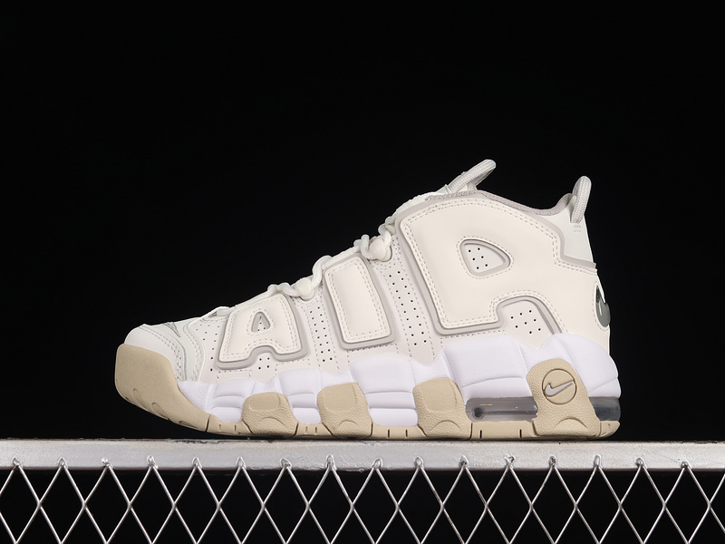 uptempo 380 DM1023 001 AIR MORE UPTEMPO GS PHANTOM WHITE SAND DRIFT LIGHT IRON ORE UNISEX 36