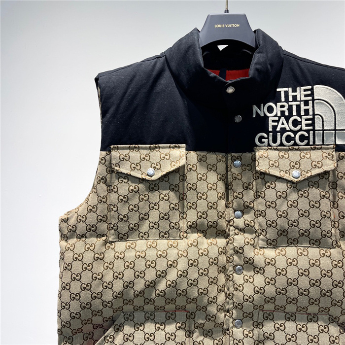 gucci 2021ss G cc Down Vest Top Version 260 7F1B