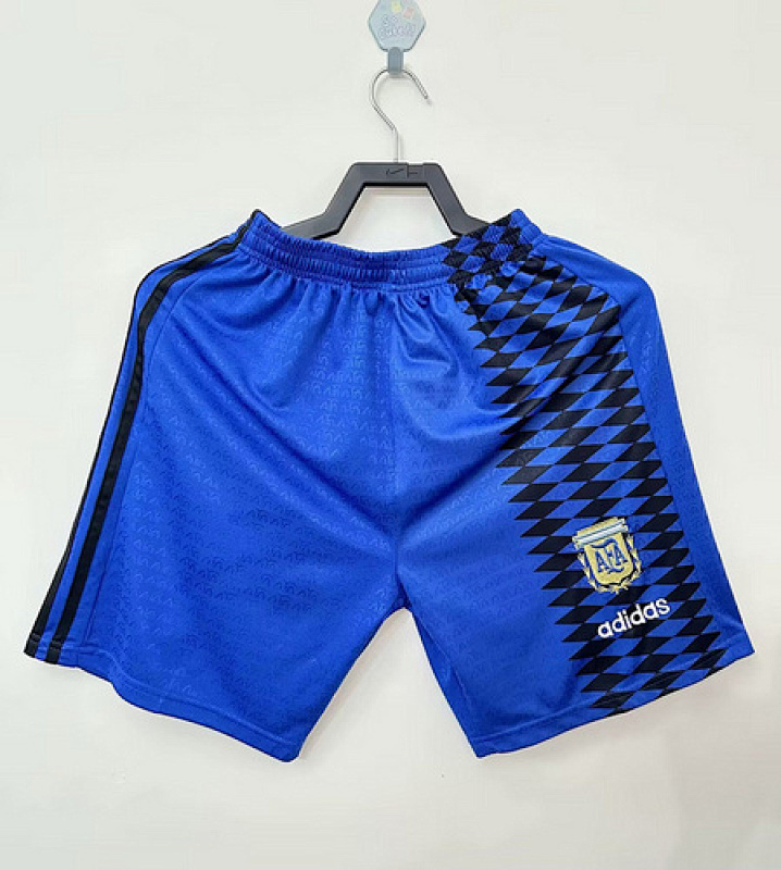 vintage Argentina retro soccer shorts 1994 maglia calcio maillot football camisetas fut