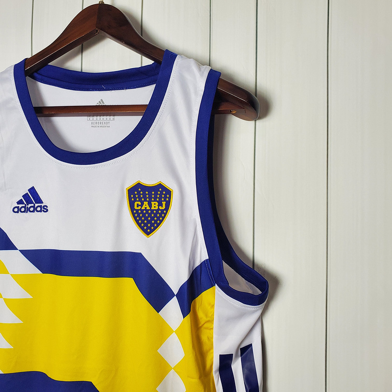 2021 Boca Youth AWAY Vest Soccer jerseys Leotard Foot Football Shirt(F99B) camisas de time