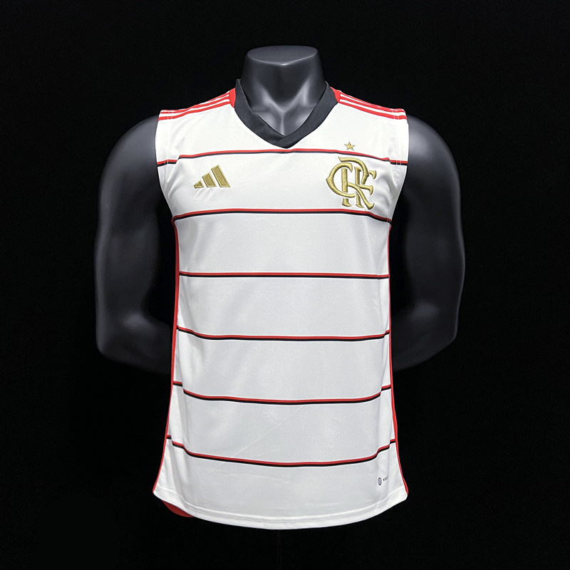 23∕24 Flamengo White away vest S-XXXXL(2907) palmeiras