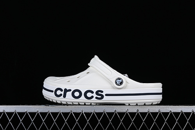 Sandal 【190】[CROCS DUAL USE BEACH HOLE SHOES WHITE∕BLACK] 750B