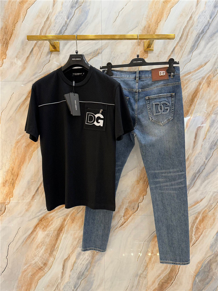 Dolce & Gabbana Clothes D﹡lce & Gabbana Jeans Top Version BD31