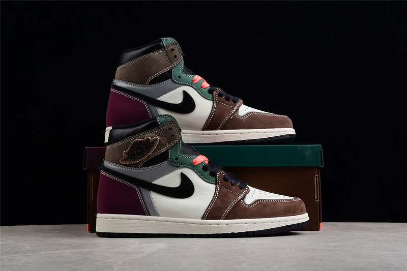 jordan 1 520 DH3097 001 AIR JORDAN 1 HIGH OG CRAFTED BLACK ARCHAEO BROWN DARK CHOCOLATE MAN 4