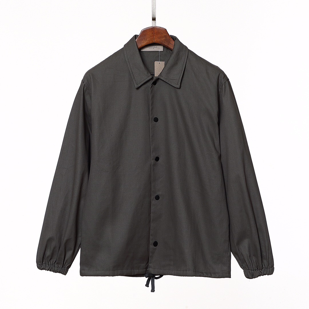 Fear of God FOG331 FOG Essentials 1977 Flocking Letters Jacket 288CNY(DD87)