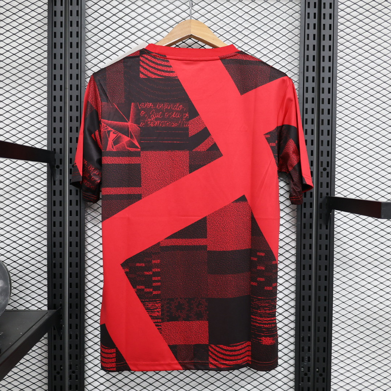 2324 Flamingo training suit Soccer Jersey FOOTBALL T-SHIRT MAILLOT Dyupoo camisas de time