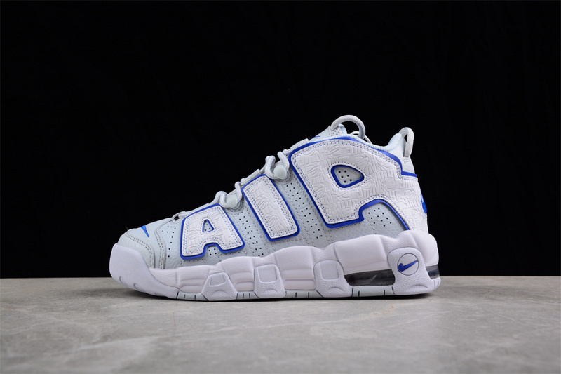 uptempo 340 FD0669 100 Air More Uptempo 96 White Pure Platinum Racer Blue WOMAN 36 39 MAN 40