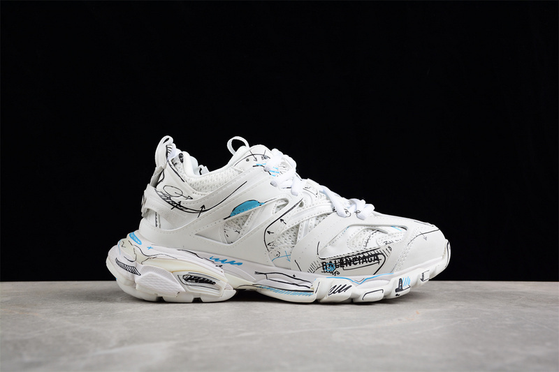 BALENCIAGA TRACK 【560】[W3SRA9014]-[BA﹡LEN﹡CIAGA TRACK SNEAKER WHITE∕BLUE∕BLACK]-[WOMAN︰35-39]-