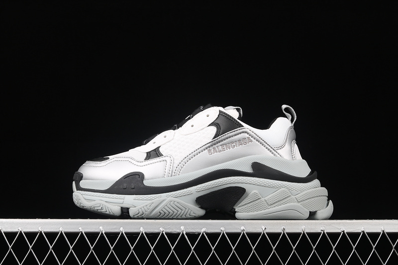 BALENCIAGA TRIPLE S 【550】[W2FS51250]-[BA﹡LEN﹡CIAGA TRIPLE S SNEAKERS WHITE∕BLACK∕LIGHT GREY]-[