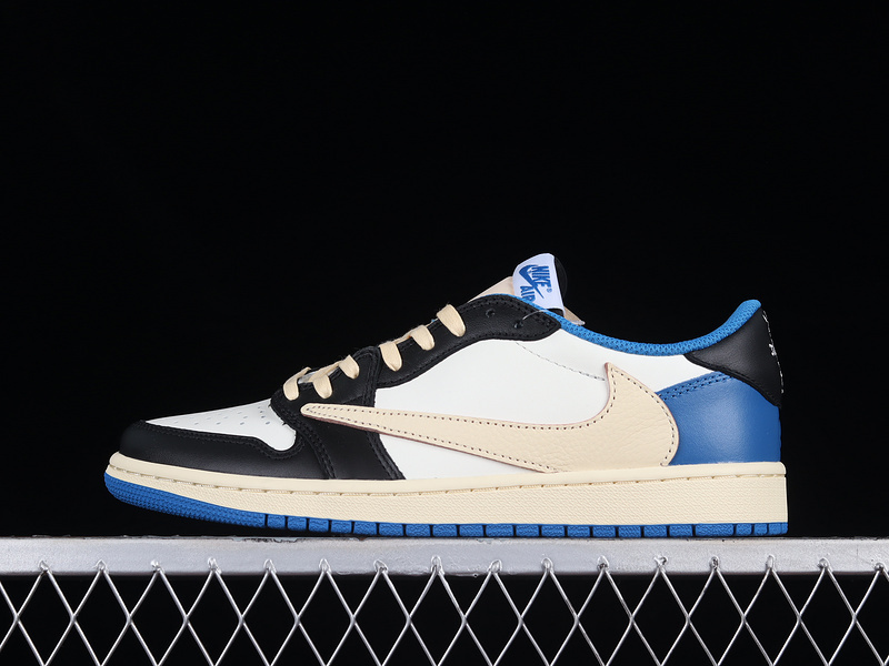 jordan 6 550 DM7866 140 OG FRAGMENT DESIGN X TRAVIS SCOTT X AIR JORDAN 1 RETRO LOW BEIGE BLAC