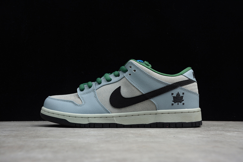 dunk 430 313170 021 SB DUNK LOW PREMIUM SB MAPLE LEAF BLUE BLACK GREEN UNISEX 36 46 4AD2