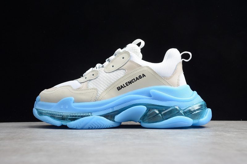 BALENCIAGA TRIPLE S 【340】[TRIPLE S SNEAKER DADSHOE WHITE∕BLUE]-[WOMAN︰36-39]-[MAN︰40-45](4FE1)