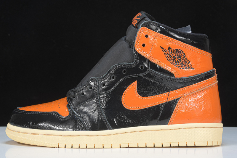 h12 【600】[555088-028]-[H12 AIR JORDAN 1 HIGH OG SHATTERED BACKBOARD 3.0 BLACK∕ORANGE