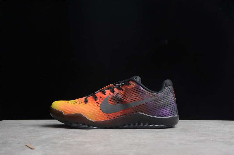 kobe 360 836184 805 KOBE 11 LA SUNSET BLACK BLACK ORANGE MAN 40 46 25CA