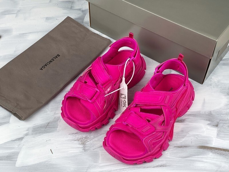 BALENCIAGA TRACK 【580】[OK BA﹡LEN﹡CIAGA TRACK 4.0 SANDALS PINK∕PINK∕PINK]-[WOMAN︰35-40](AA92)