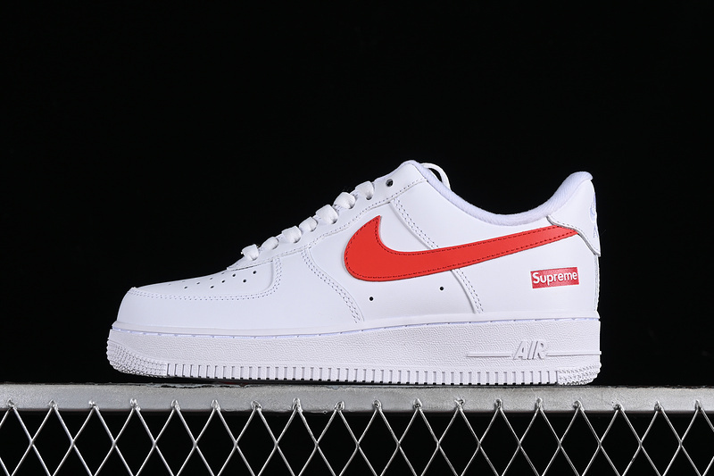 air force 1 320 CU9225 101 SUPREME AIR FORCE 1 07 LOW WHITE SPEED RED WHITE WOMAN 36 39 MAN 4