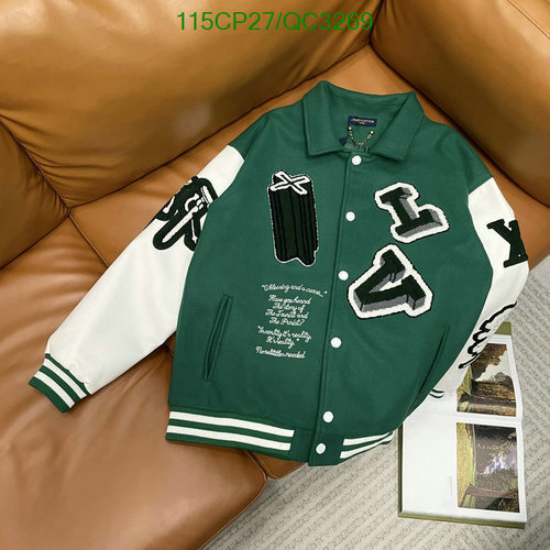 -Louis Vuitton Perfect Quality Designer Replica clothing LV Code︰ QC3269(9CD4) best