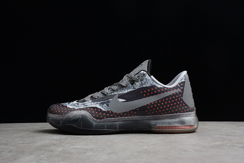 kobe 360 705317 001 KOBE 10 PAIN TUMBLED GREY NIGHT SILVER WHITE BLACK MAN 40 46 51DD