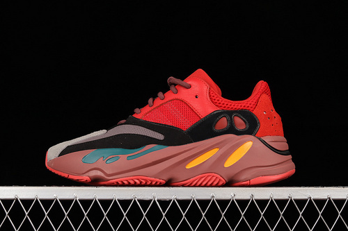 yeezy 700 420 HQ6979 YEEZY BOOST 700 HI RES RED RED CORE BLACK GREY WOMAN 36 39 MAN 40 48 CDD