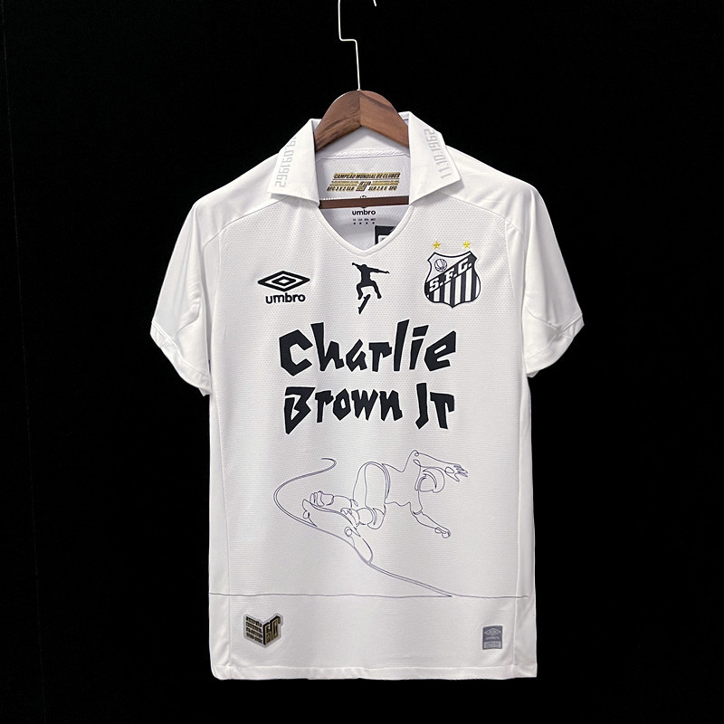 22∕23 Santos Charlie Brown Jr #10 Version S-XXL(96B0) palmeiras