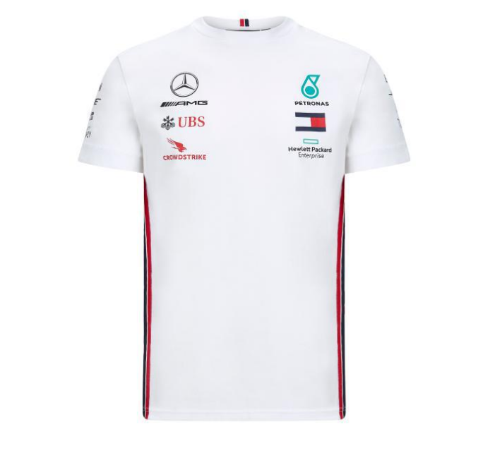 mercedes Mercedes Benz AMG F1 white T shirt2EAA