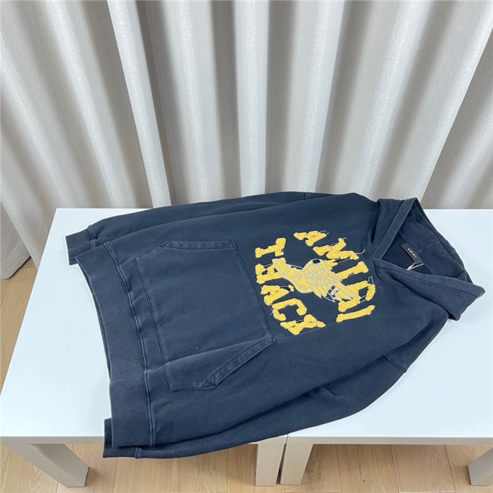 2023fw A﹡iri Hoodie Top Version(8F76) amiri clothes