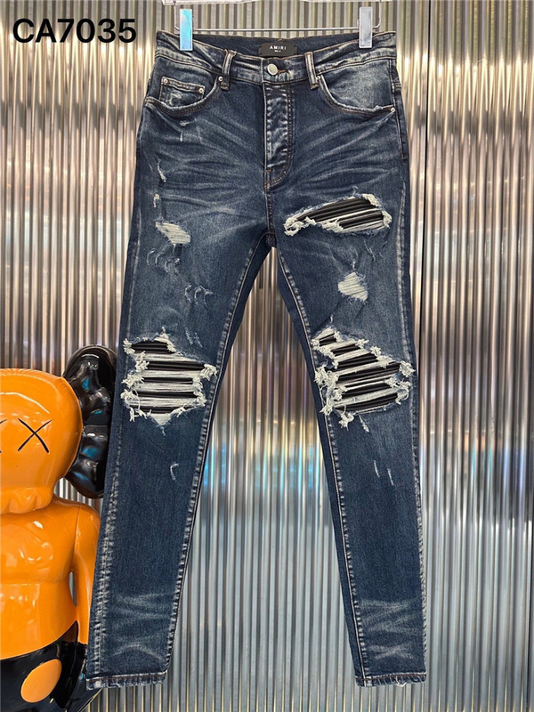 2023 A﹡iri Jeans Top Version(EF4D) 2024ss amiri jeans top version