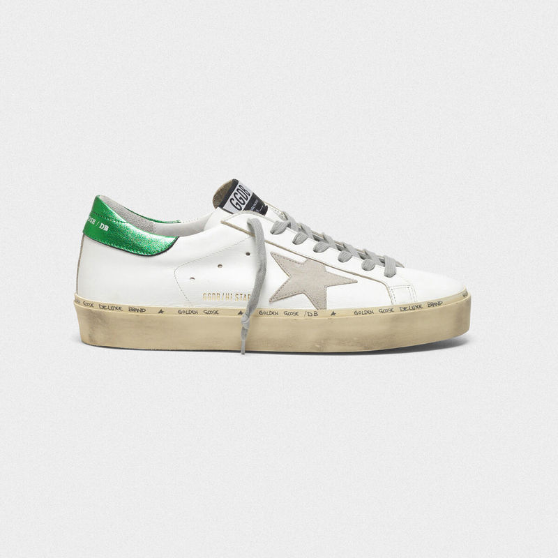 golden goose Hi Star sneakers with laminated heel tab(C1E5)