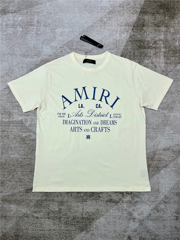 2023fw A﹡iri T Shirt Top Version(EA9F) amiri clothes