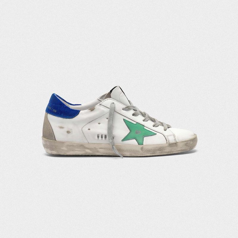 golden goose Superstar sneakers with metal GGDB lettering(988E)