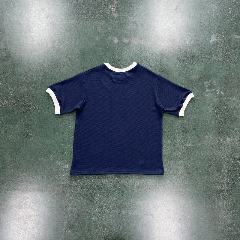 goat 79 Waffle Tee Dark Blue93A3