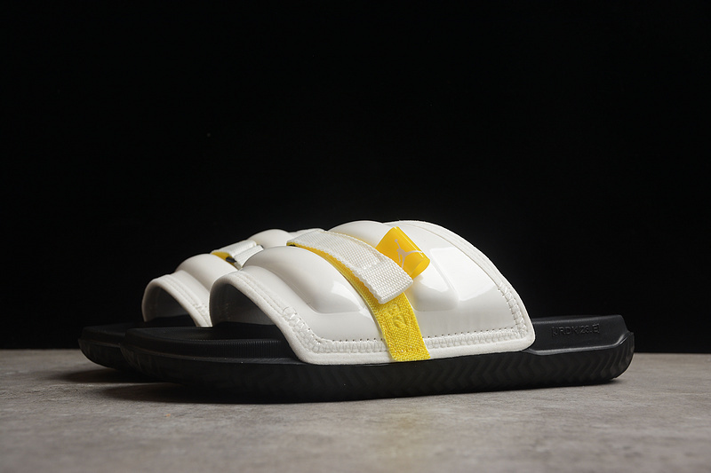 Sandal 【200】[DM1683-170]-[AIR JORDAN SUPER PLAY SLIDE WHITE∕BLACK∕FIRE RED∕TAX]-[MAN︰40