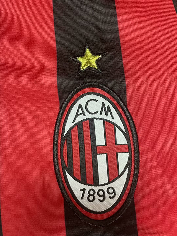 retro jersey Cheap ac milan retro soccer jerseys 2009 maglia calcio maillot football ca