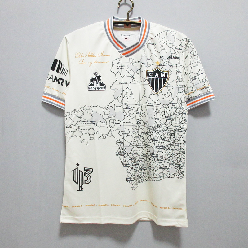beone 21 22 Atletico Mineiro 113th Anniversary jersey beige 448F