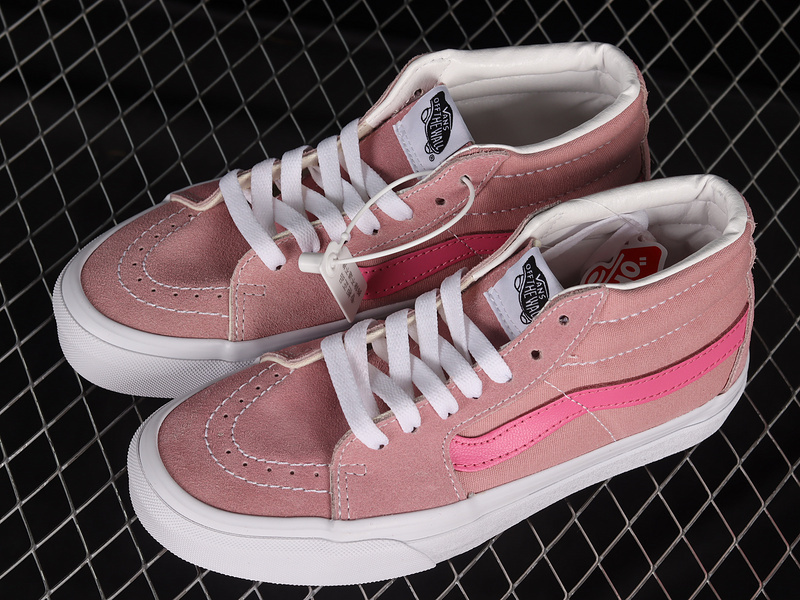 [VN0A3WM3VY2]-[SK8 MID REISSUE SHOES NOSTALGIA ROSE∕WHITE∕PINK]-[WOMAN︰35-39]-[M...(07FE)