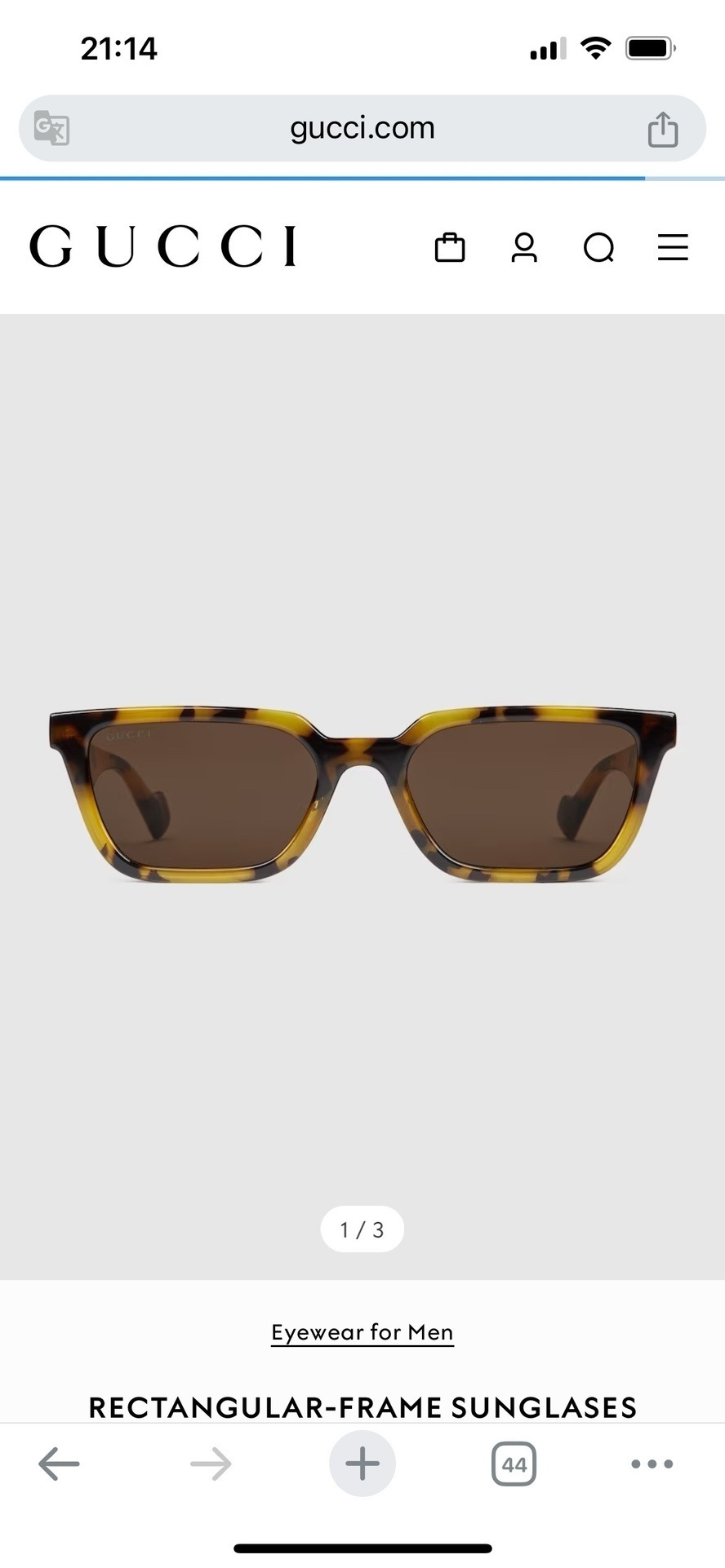 Gucci glasses -GUCCI 0017
