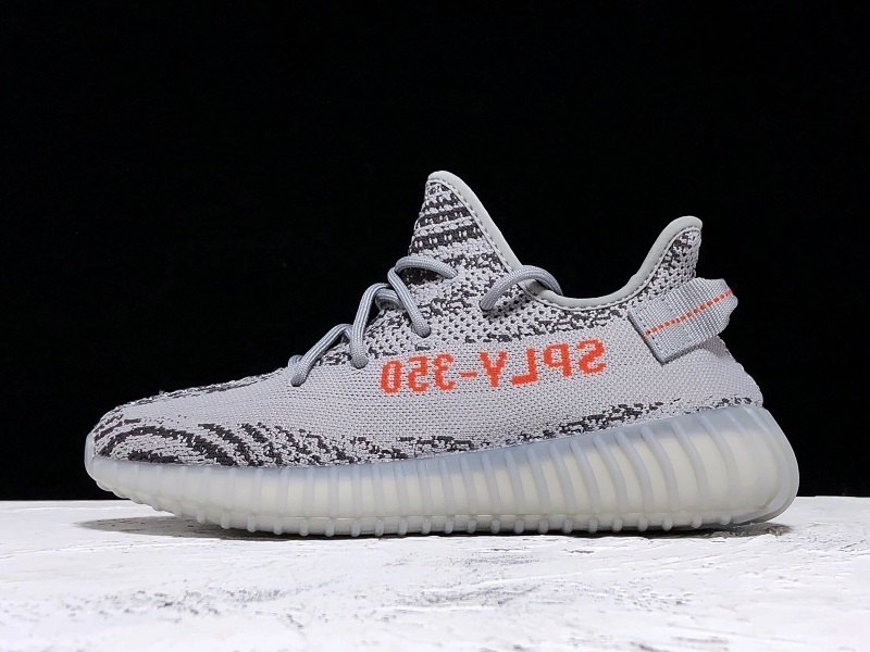 h12 [AH2203]-[H12 YEEZY BOOST 350 V2 GREY∕BOLD ORANGE∕DARK SOLID GREY]-[UNISEX︰36-48