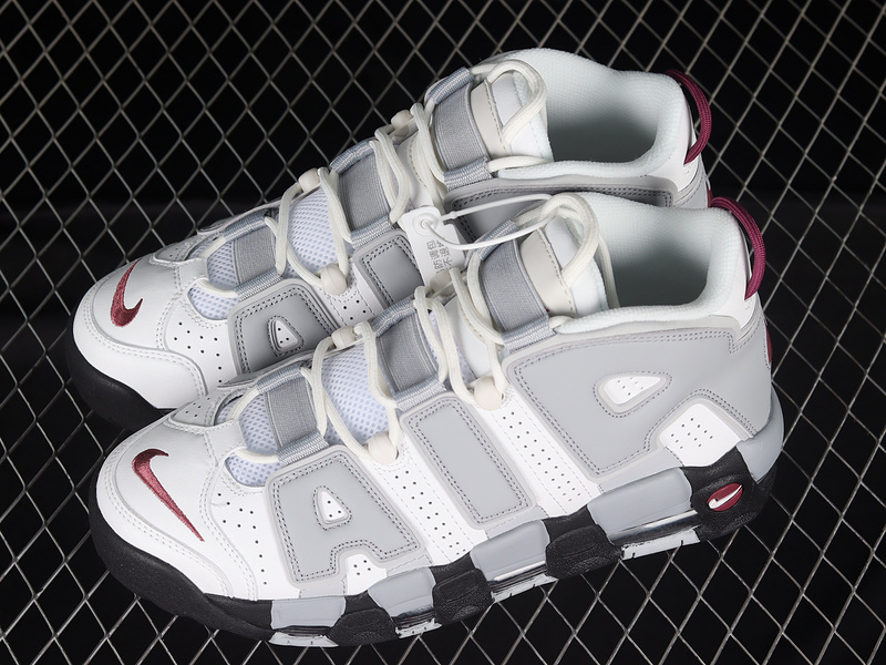 uptempo 350 DV1137 100 AIR MORE UPTEMPO SUMMIT WHITE ROSEWOOD WOLF GREY PURE PLATINUM BLACK C