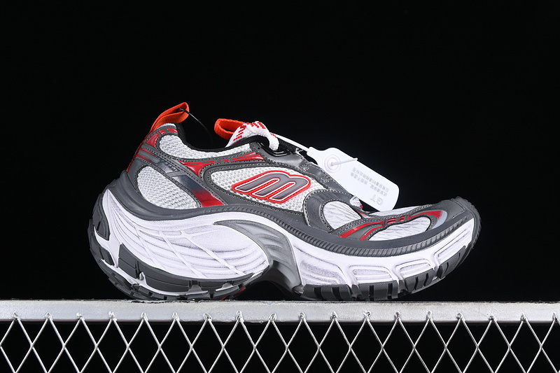BALENCIAGA TRACK 【440】[W2MV29645]-[BA﹡LEN﹡CIAGA TRACK SNEAKER WHITE∕GREY∕RED]-[WOMAN︰35-39]-[M