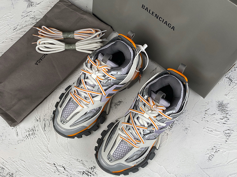 BALENCIAGA TRACK 【580】[C004651]-[GET TRACK 2.0 SNEAKER LIGHT GREY∕WHITE]-[UNISEX︰35-45](A8EA)