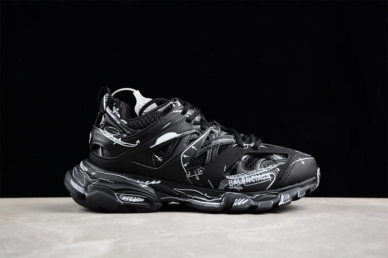 BALENCIAGA TRACK 【560】[W3SR22315]-[BA﹡LEN﹡CIAGA TRACK SNEAKER WHITE∕GREY∕BLACK]-[WOMAN︰35-39]-