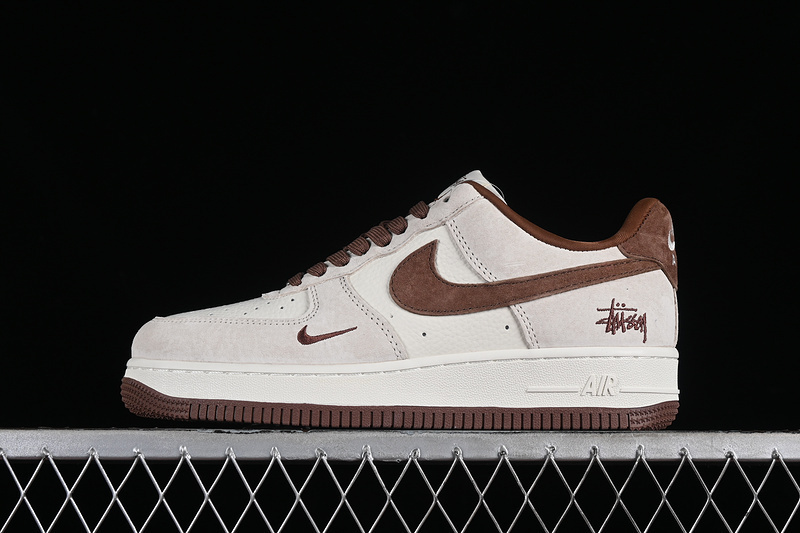 air force 1 340 HD1968 017 AIR FORCE 1 07 LOW WHITE GREY BROWN WOMAN 36 39 MAN 40 45 5288