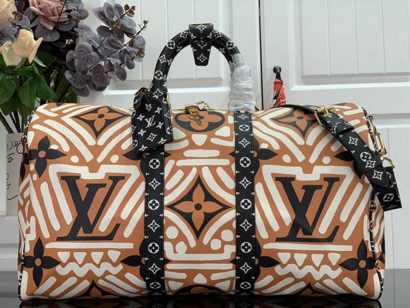 louis vuitton LV CRAFTY KEEPALL BANDOULIERE 45 M45473BE29