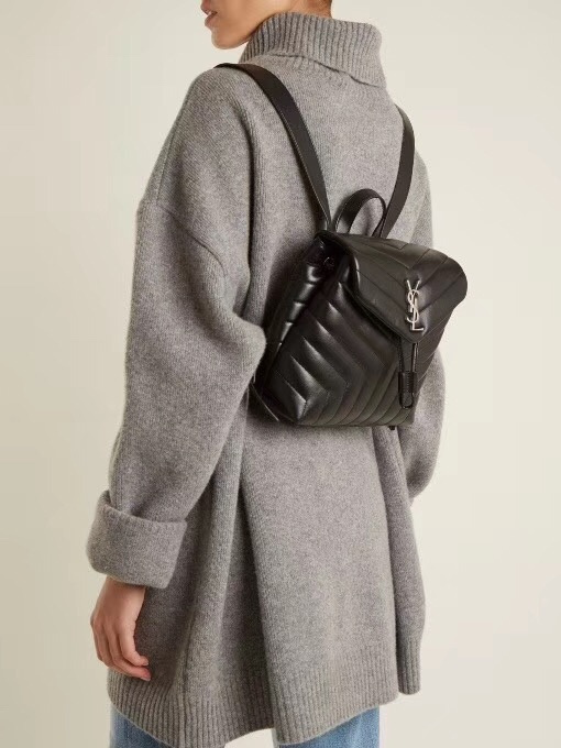 ysl luoluo medium SAINT LAURENT Backpack 8227(8C64)