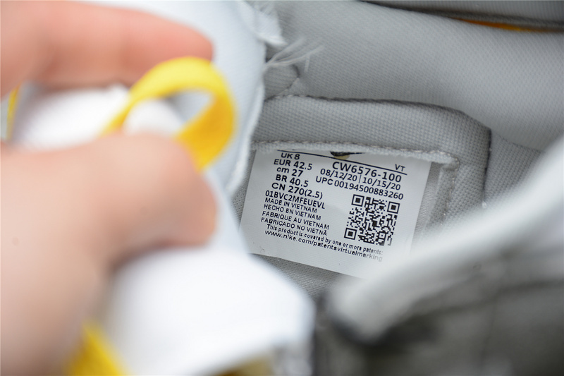 jordan 1 450 CW6576 100 AIR JORDAN 1 HIGH SWITCH WHITE LIGHT SMOKE GREY SAIL TOUR YELLOW UNIS