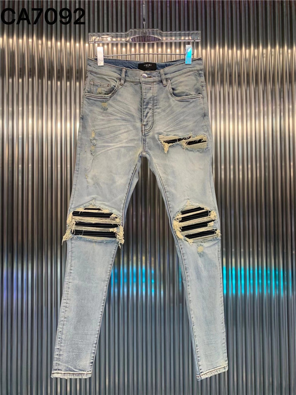 2023 A﹡iri Jeans Top Version(84E8) 2024ss amiri jeans top version