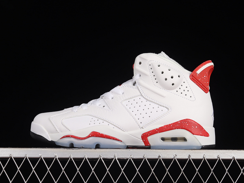 jordan 6 320 CT8529 162 AIR JORDAN 6 RETRO WHITE UNIVERSITY RED BLACK WOMAN 36 39 MAN 40 47.5