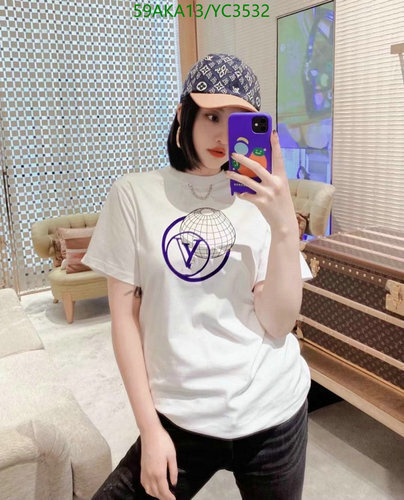 -Louis Vuitton clothing LV Code︰ YC3532 $︰ 59USD(CB70) best sellers