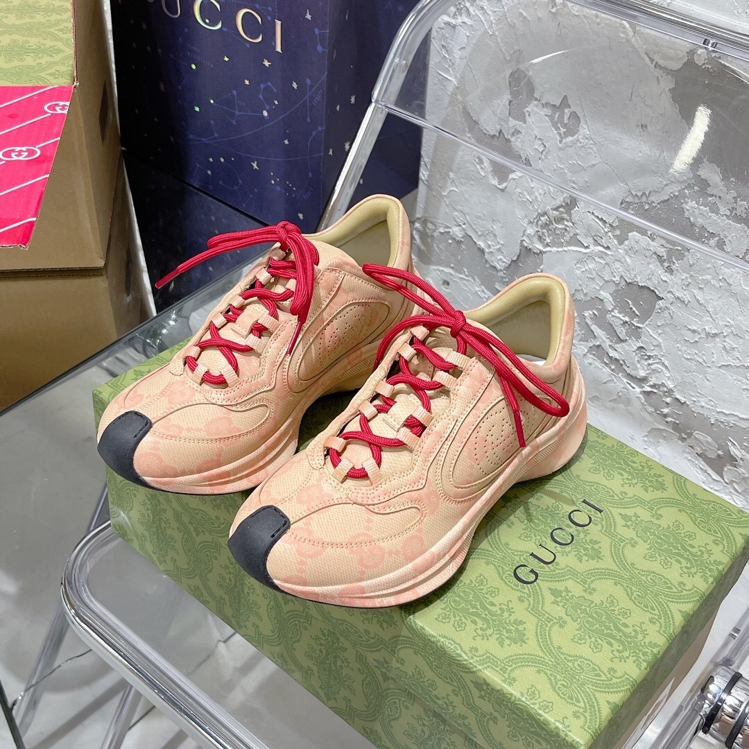 GUCCI SHOES Gucci Run sneaker 721116(190usd)(86B3)
