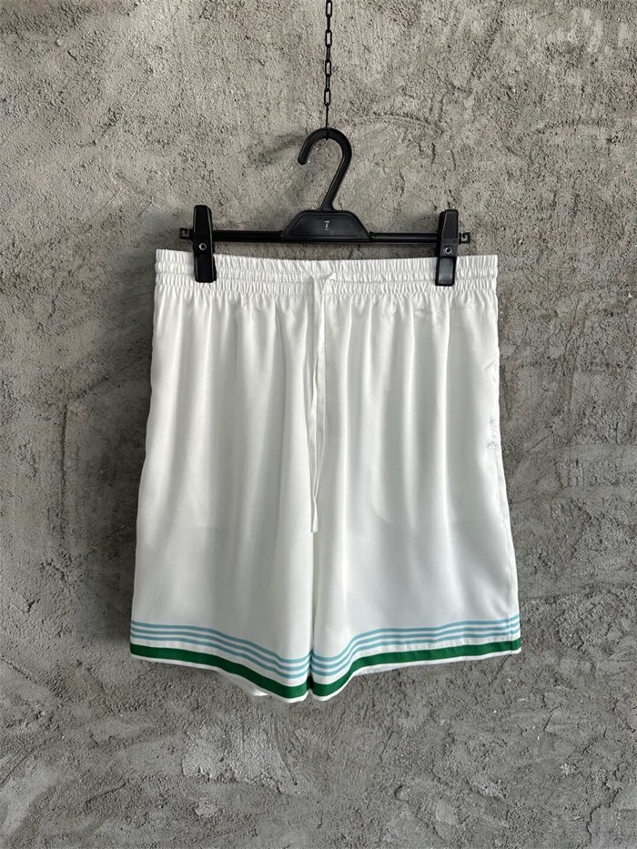 CASABLANCA Clothes CASABLANCA Silk Shorts Top Version(5D80)